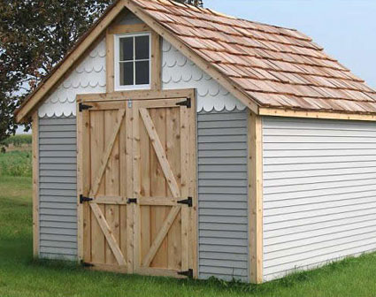 Shed with Loft